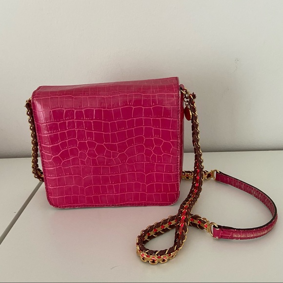 Stella McCartney Croc Pink Grace Bag - Picture 4 of 7